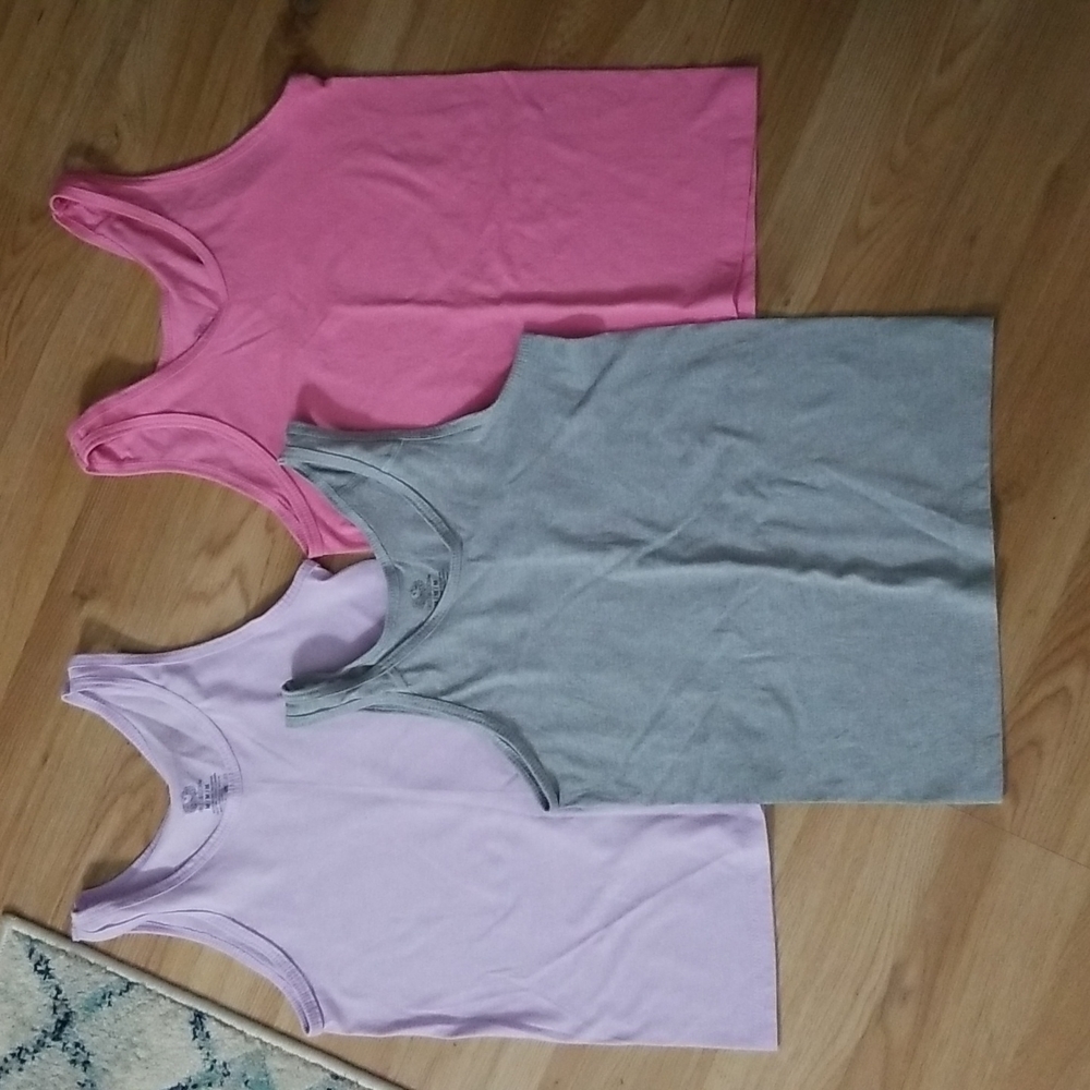 Set of 3 Fruit of the Loom cotton undershirts